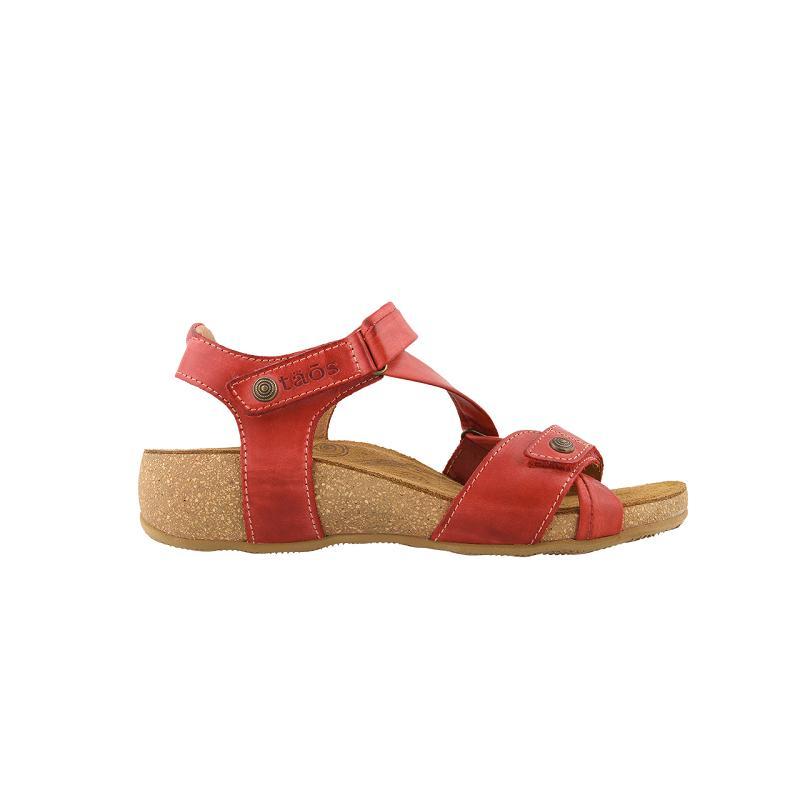 Birkenstock Universe Læder Sandaler Dame Rød | DK 392AHK